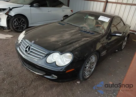 2003 Mercedes-Benz Sl 500 z USA, uszkodzony, nr VIN WDBSK75F93F018697